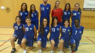 L'equip preinfantil femení