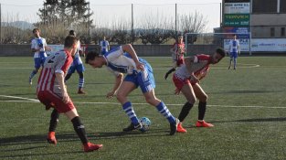 Marc Restrudis va tenir a les seves botes el gol de l'empat