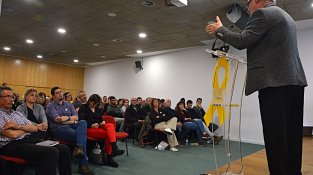 Intervenció de Martí Vallès en l'acte