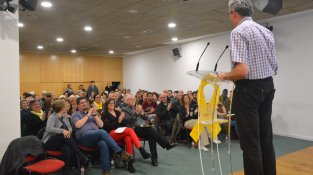 Josep Ferrer ha parlat dels reptes del grup en temes culturals
