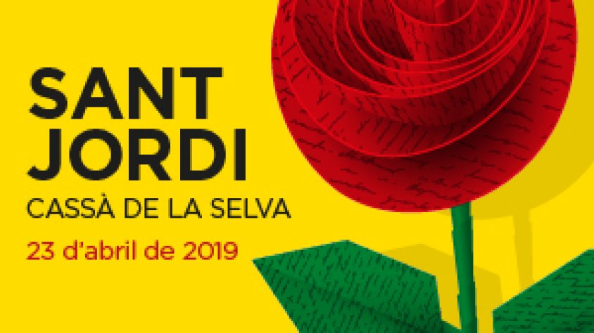 Llibres i activitats per Sant Jordi a Cassà