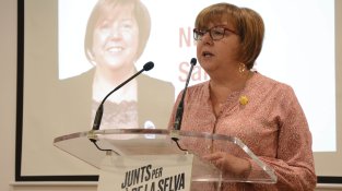 Núria Salvans, una de les integrants de la llista de Junts per Cassà