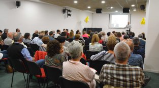 Un moment de l'acte d'aquest migdia