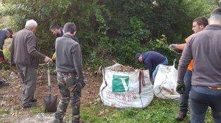 Els caçadors tornen a fer la neteja de boscos