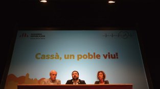 Un moment de l'acte, a la Sala Centre Recreatiu