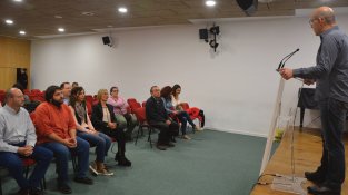 Alfons Martinez ha presentat l'acte, a l'auditori de la Sala Galà