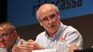 Marti Vallès (ERC), en una de les seves intervencions