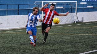 Eduard Gauchia ha estat molt incisiu fins que s'ha lesionat a la segona part