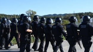 L'ANC Cassà denuncia l'ábús policial per la càrrega d'aquest matí
