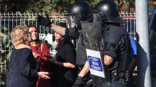 L'ANC Cassà denuncia l'ábús policial per la càrrega d'aquest matí