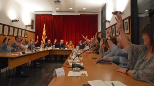 Votació unànime en favor de la moció
