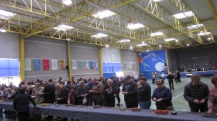 La castanyada de l'Aplec de Sant Martí es va celebrar al pavelló