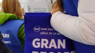 El Gran recapte a Cassà supera les vuit tones d'aliments