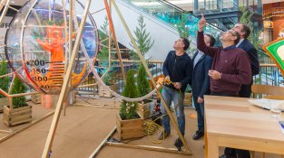 Plant-for-the-planet col·labora amb Espai Gironès per plantar arbres