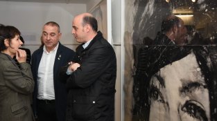 Inauguració de la doble exposició de Lídia Masllorens