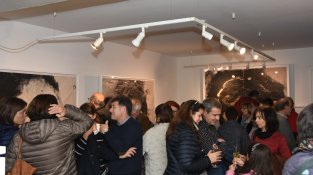 Inauguració de la doble exposició de Lídia Masllorens