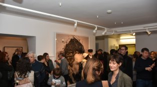 Inauguració de la doble exposició de Lídia Masllorens