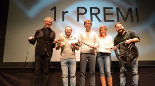L'equip guanyador del Correcurts d'enguany
