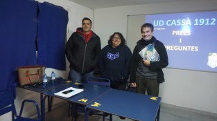 La junta del Cassà, després de l'assemblea d'ahir