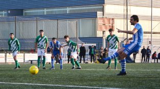 Així ha marcat de penal el capità del Cassà, Sergi Massegur