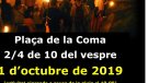 L'u d'octubre, nova data de la marxa de torxes