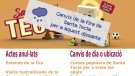 S'anul·len bona part dels actes a l'aire lliure de dissabte de la Fira de Santa tecla