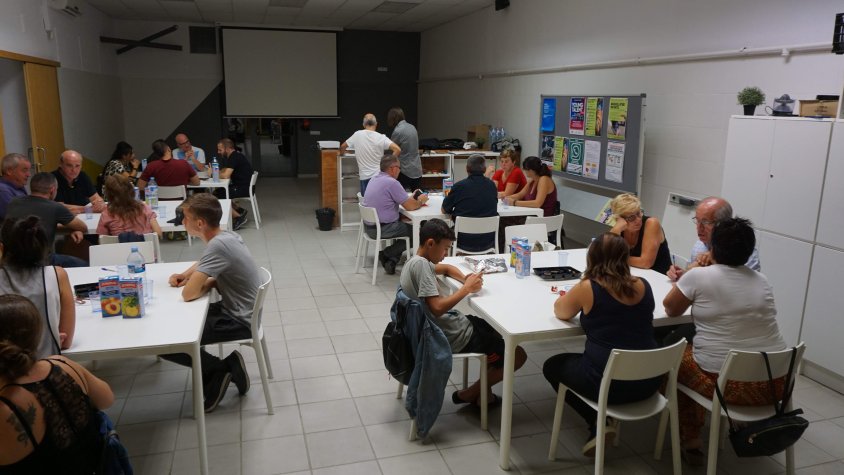 Un dels tallers del procés dels pressupostos participatius