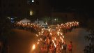 Més de dues-centes torxes per la llibertat i la independència
