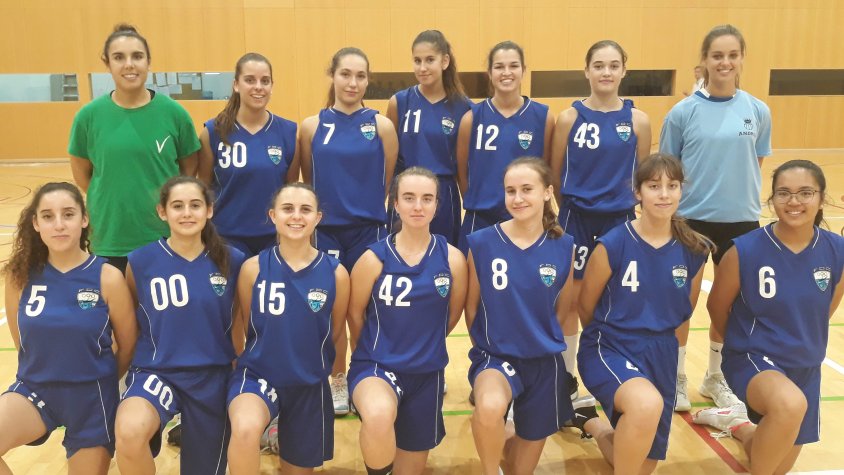 L'equip júnior femení del Foment