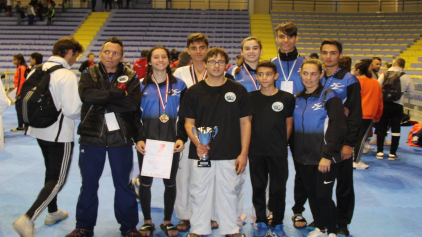 Els representants cassanencs a l'open de Montpellier
