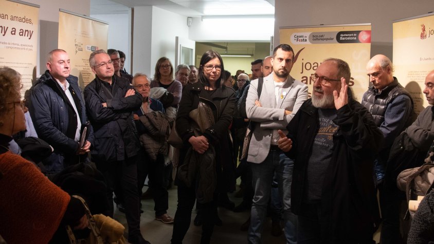 Inauguració de l'exposició de Joan Amades
