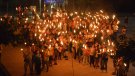 La Marxa de Torxes i els parlaments institucionals enceten els actes de la Diada a Cassà