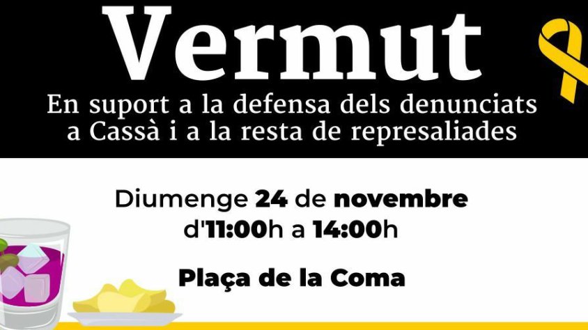 Diumenge al migdia, vermut solidari en defensa de la República 
