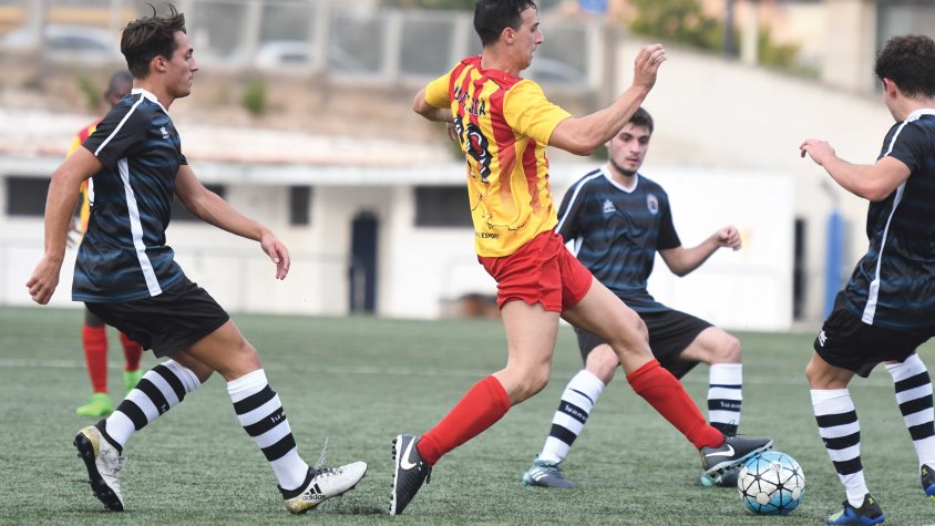 Marc Restrudis va marcar el gol del triomf