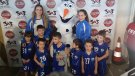 L'escola de bàsquet participa a la trobada de Caldes