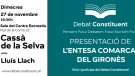 Lluís Llach farà  la presentació del Debat Constituent a Cassà