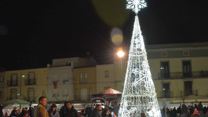 Una imatge del Mercat de Nadal de l'any passat