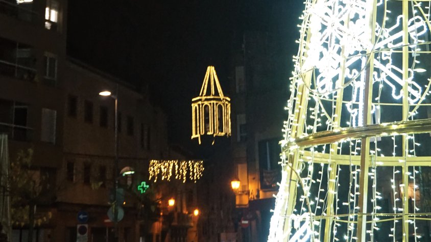 Aquest vespre s'ha fet l'encesa simbòlica dels llums de Nadal