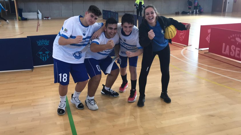 L'equip campió cadet masculí
