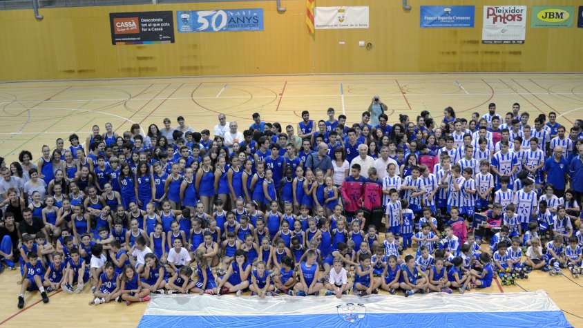 Foto dels esportistes de l'entitat