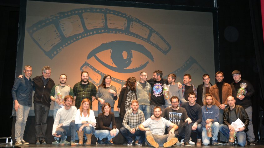 Foto de grup dels participants al concurs de Correcurts 2020
