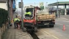 Comencen les obres de canvis d'enllumenat de la carretera Provincial