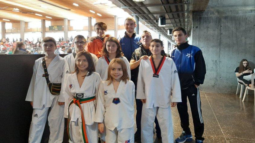 L'equip que es va desplaçar a Lleida