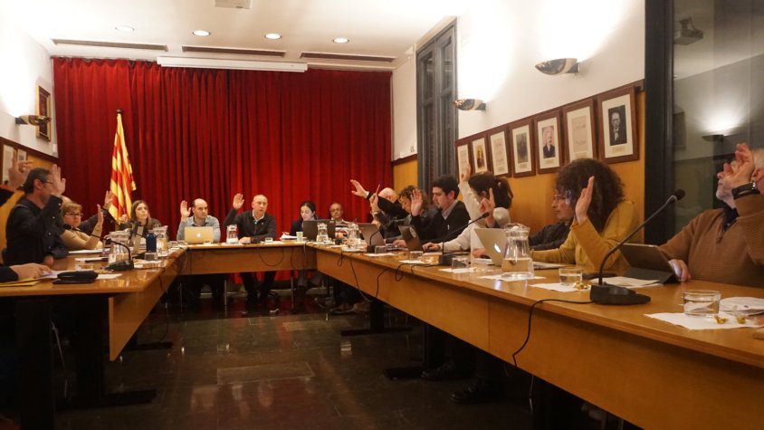 Els plens tornaran a can Nadal, després de més d'un any de sessions telemàtiques