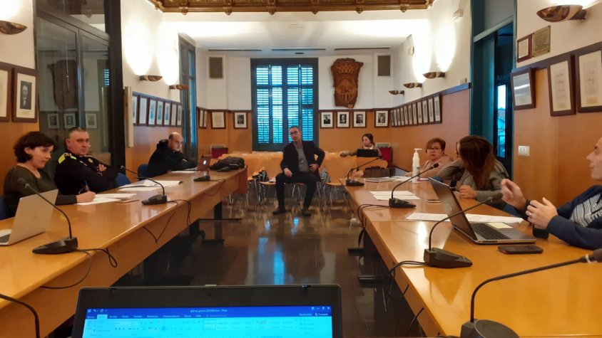 Reunió a l'Ajuntament de Cassà, aquest vespre