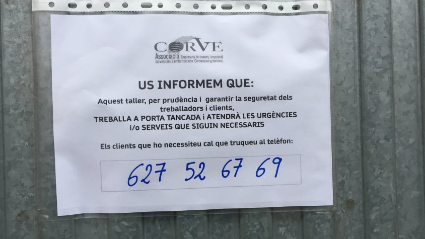 Els tallers poden atendre emergències