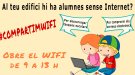 L'Ajuntament de Cassà se suma a la campanya #CompartimWifi
