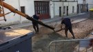 Acaben el procés de retirada dels contenidors de la plaça de la Coma