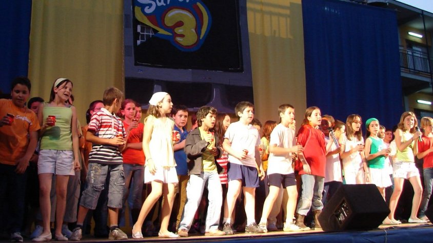 Imatge d'un festival de La Salle Cassà de fa uns anys