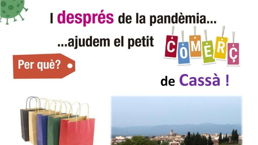 L'ANC fa una campanya de suport al comerç de Cassà